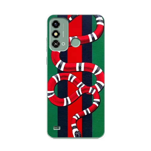 Чехол с принтом «Gucci змия» для ZTE Blade A53