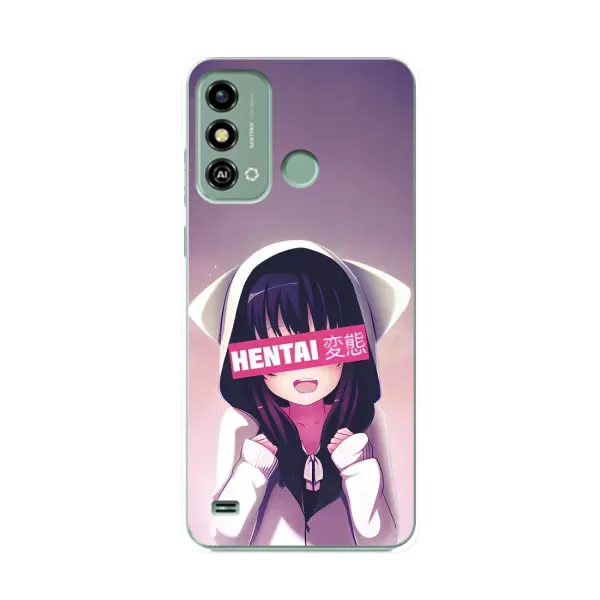 Чохол з принтом «Hentai chan» для ZTE Blade A53 Чохол з принтом «Hentai chan» для ZTE Blade A53
