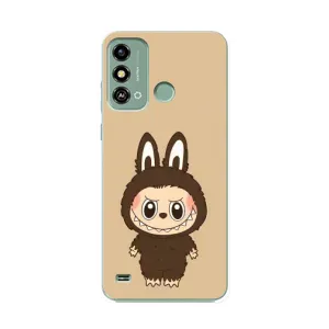 Чохол з Лабубу на ZTE Blade A53 (Bored Ape в червоному)