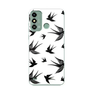 Чохол з пташками на ZTE Blade A53 (VPrint)