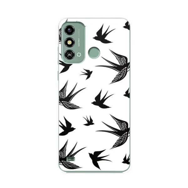 Чехол с принтом «Ласточки» для ZTE Blade A53