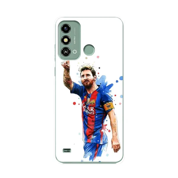 Чехол с принтом «Лео Месси» для ZTE Blade A53