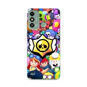 Чехол для ZTE Blade A53 Бравл Старс (VPrint)