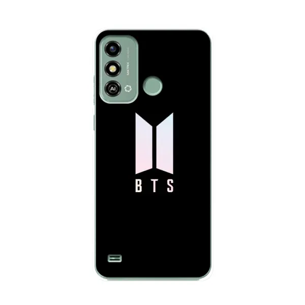 Чохол з принтом «Лого BTS» для ZTE Blade A53