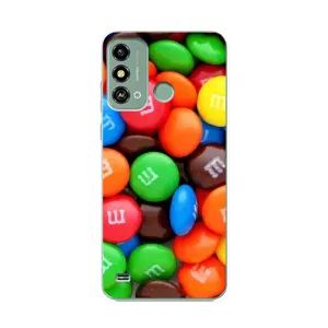 Чехол с принтом «MM's» для ZTE Blade A53