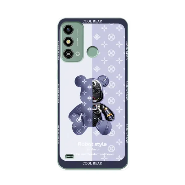 Чохол з принтом «Медведик LV» для ZTE Blade A53