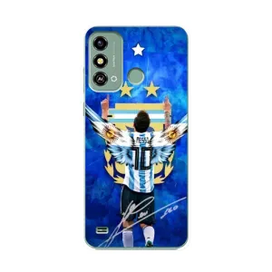 Чохли для ZTE Blade A53 (Leo чемпіон) (AlphaPrint) (Мессі збірна)