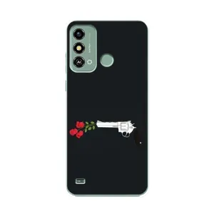 Чехлы (ART) Цветы на ZTE Blade A53 (VPrint) (Неочікувані квіти)