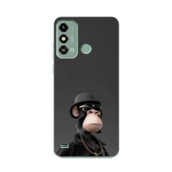 Чехол с принтом «Обезьяна NFT» для ZTE Blade A53 Чехол с принтом «Обезьяна NFT» для ZTE Blade A53