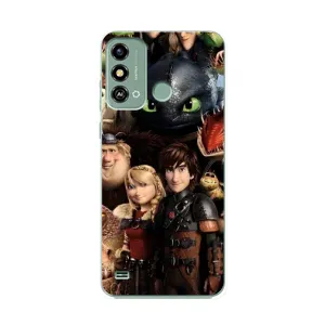 Чохол як приборкати дракона на ZTE Blade A53 (Персонажі дракона)