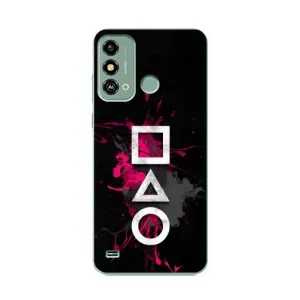 Чохол Гра в кальмара для ZTE Blade A53 (Символи Гра кальмара)