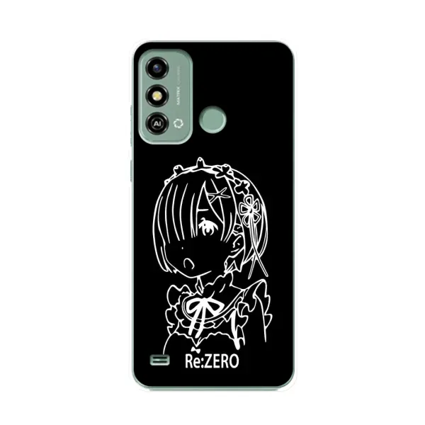 Чохол з принтом «Re: Zero» для ZTE Blade A53 Чохол з принтом «Re: Zero» для ZTE Blade A53