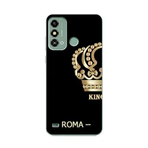 Чохли для ZTE Blade A53 (VPrint) - Футбольні клуби (Roma)