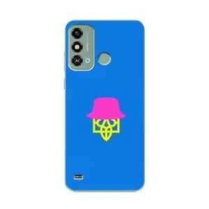 Чохли для ZTE Blade A53 Укр. Символіка (AlphaPrint) (Шапка на гербу)