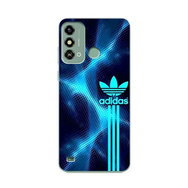 Чохол з принтом «Синій Адідас» для ZTE Blade A53 Чохол з принтом «Синій Адідас» для ZTE Blade A53