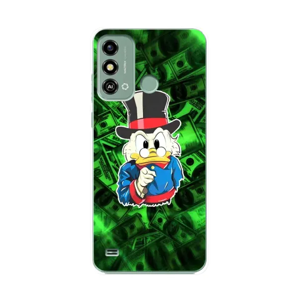 Чехол с принтом «Скрудж МакДак» для ZTE Blade A53