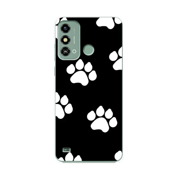 Чехол с принтом «Следы собаки» для ZTE Blade A53