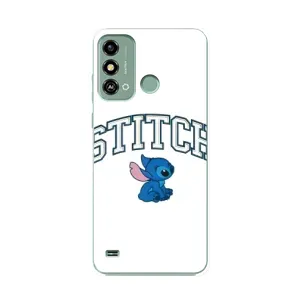 Чохол з принтом Стіч на ZTE Blade A53 (Стіч лого)