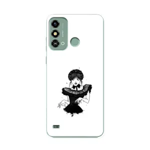 Чохли Венсдей на ZTE Blade A53 Уенсдей (AlphaPrint) (танець Венздей)