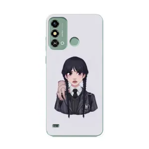 Чохли Венсдей на ZTE Blade A53 Уенсдей (AlphaPrint) (Венздей і Річ)
