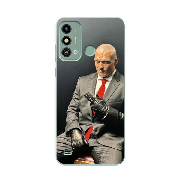 Чехол с принтом «Усик Hitman» для ZTE Blade A53
