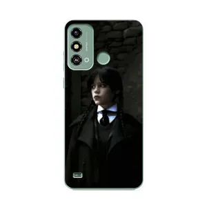 Чохол з дизайном Венздей 2 на ZTE Blade A53 (Темний стиль Венздей)