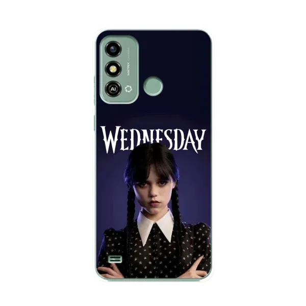 Чехол с принтом «Wednesday» для ZTE Blade A53 Чехол с принтом «Wednesday» для ZTE Blade A53