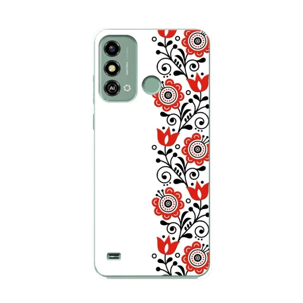 Чохол з принтом «Яскрава вишиванка» для ZTE Blade A53