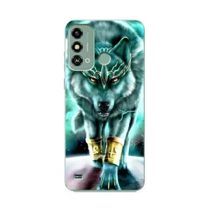 Захисні чохли для ЗТЕ Блейд А53 (AlphaPrint) (ХІТ продаж) ВОВК