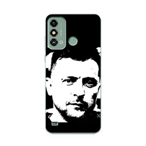 Чохол для ZTE Blade A53 (AlphaPrint - с принтом Зеленського)