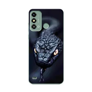 Чохол з картинкою 'Хижаки' для ZTE Blade A53 (Чорна змія)