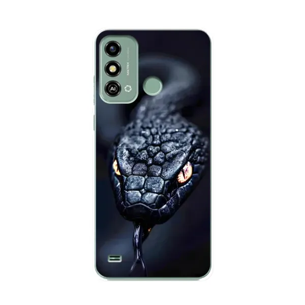 Чохол з принтом «Чорна змія» для ZTE Blade A53