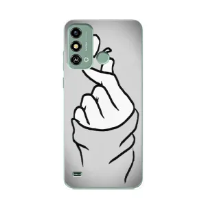 Чехол с принтом «Значок Love» для ZTE Blade A53
