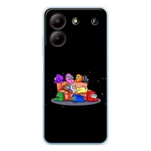 Чохли Амонг Ас для ZTE Blade A54 (AlphaPrint) (Амонг-ас)