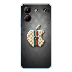 Чехол с принтом «Apple gucci» для ZTE Blade A54