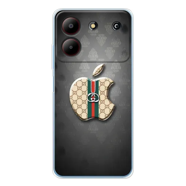 Чехол с принтом «Apple gucci» для ZTE Blade A54 Чехол с принтом «Apple gucci» для ZTE Blade A54