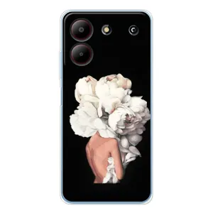 Чехлы (ART) Цветы на ZTE Blade A54 (VPrint)