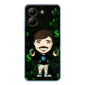 Чохол з принтом «Блогер Beast» для ZTE Blade A54