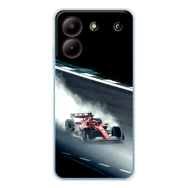 Чохол з принтом «Болід гоночний» для ZTE Blade A54
