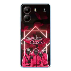 Чохол Гра в кальмара для ZTE Blade A54 (Охоронці Гра кальмара)