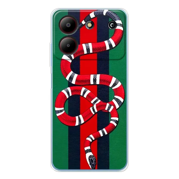 Чехол с принтом «Gucci змия» для ZTE Blade A54 Чехол с принтом «Gucci змия» для ZTE Blade A54