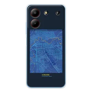 Чохол з принтом «Луганськ» для ZTE Blade A54