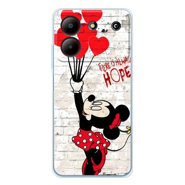Чохол з принтом «Heart Minni» для ZTE Blade A54