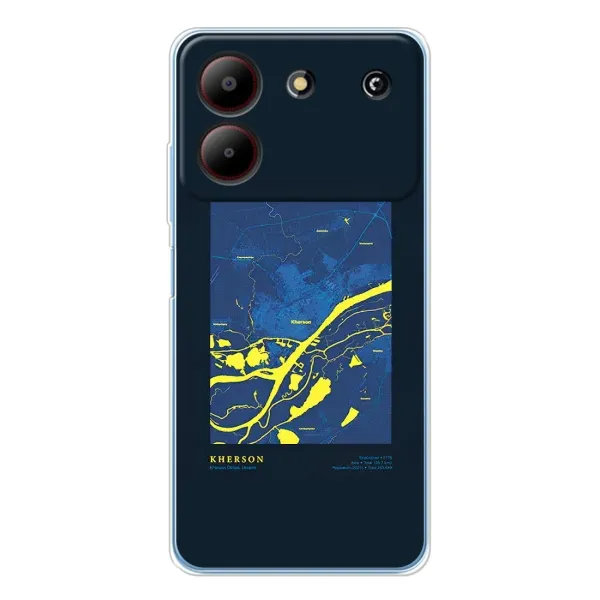 Чохол з принтом «Херсон» для ZTE Blade A54