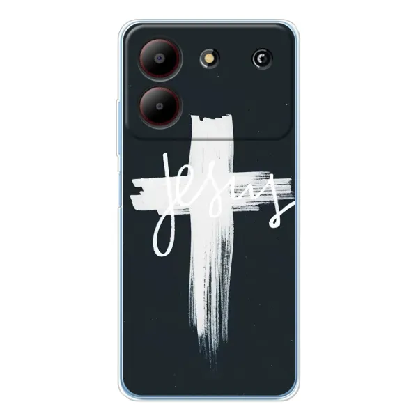 Чехол с принтом «Иисус» для ZTE Blade A54