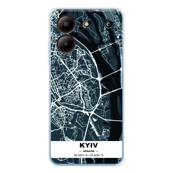 Чохол з принтом «Київ» для ZTE Blade A54