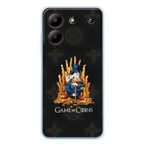 Чехли для ZTE Blade A54 - Скрудж МакДак Louis Vuitton (PREMIUMPrint) (Король грошей)