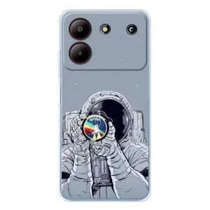 Чехол с принтом «Космонавт фото» для ZTE Blade A54