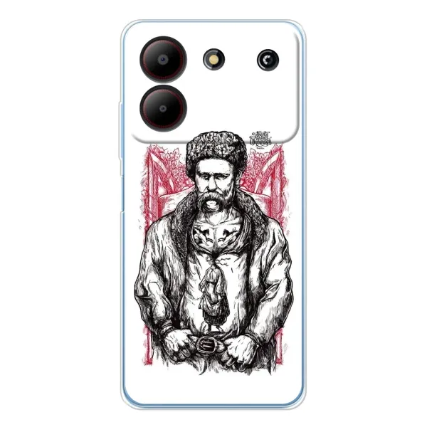 Чехол с принтом «Козак Шевченко» для ZTE Blade A54