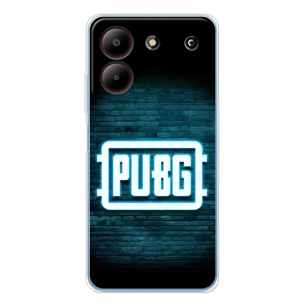Чехол с принтом «Лого PUBG» для ZTE Blade A54 Чехол с принтом «Лого PUBG» для ZTE Blade A54